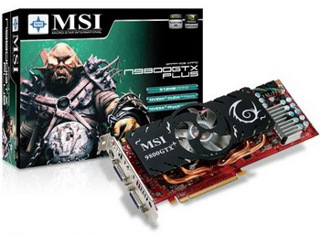 Msi N9800GTX PLUS- T 2d512-OC